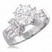 2.78 Ct Women's Round Cut Diamond Engagement Ring 14 Kt
